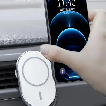 Auto bezdrôtové nabíjanie 15W magnetické mobilný telefón majiteľa nabíjačku úplné nabitie inštalačný držiak do vozidla