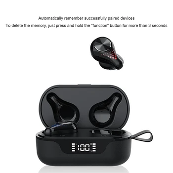 TWS 5.0 Stereo Pohybu Led Pravda, Bezdrôtová Dva Ušné Hovor s Nabíjania Komory Bluetooth Headset