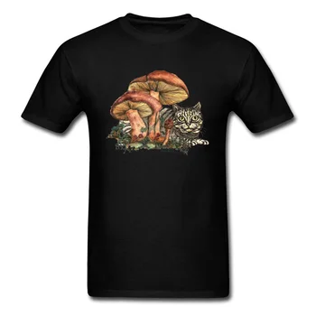 Huby A Cat T-shirt Pre Človeka Čierne Tričko Retro Maľovanie Tees Cartoon Topy Špeciálne Letné Oblečenie Jazdca Streetwear Bavlna