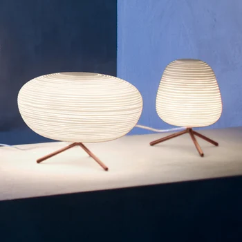 Postmoderných spálňa nočné svetlo minimalistický posteli stolové lampy, Nordic umelecké sklo stolná lampa obývacia izba abajur štúdia tabuľka svetlo