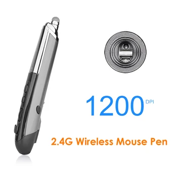 Optické Pero Myši Pero, Pero, USB Prijímač Bezdrôtovej Klikateľné Vzduchu Myší PPT 2,4 GHz pre Domácnosť, Počítač Bezpečnosť Časti