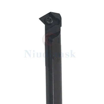S12M/S16Q/S20R-SCWCR09 50° CNC vnútorného otvoru otáčania nástroja bar skrutku typ Malé nudné tool bar+CCGT Tvrdej zliatiny Vložky pre hliníkové