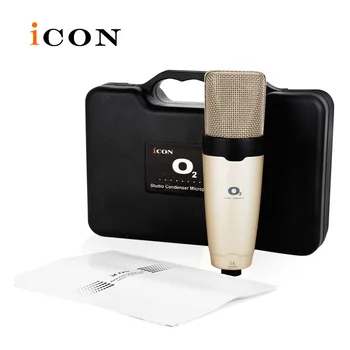 Pôvodná IKONA O2 veľké membrána kondenzátorových mikrofónov cardioid mikrofón profesionálne nahrávanie