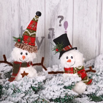 TVOJ - Vitajte Santa Vianočné Snehuliak Dverí Visí Vianočné Ozdoby, Bábiky, Dekorácie Doll Vianočné Dekorácie Pre Domov Navidad