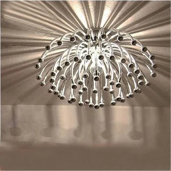 Led postmoderných stropné svietidlo osem ryby stručné hotel lobby spálňa lampa domov led obývacia izba chryzantéma stropné lampy