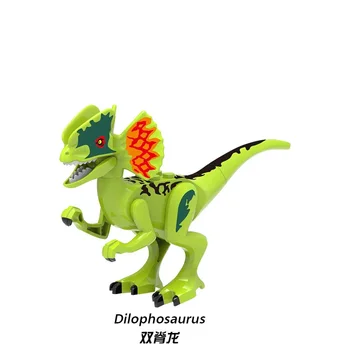 Veľká Veľkosť Plastov Živočíšnych Modelov Dinosaurov Dilophosaurus Velociraptor Pteranodon Stavebné Bloky, Hračky Pre bábätko Hračky, Darčeky X0243