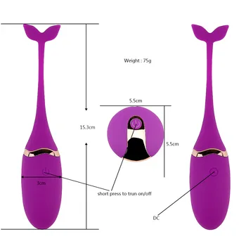 Bezdrôtové Vibračné vajíčko Ben wa vibrátor Kegel Cvičenia Vaginálny Sex hračky pre Ženy, Diaľkové ovládanie, dobre sa nosí nohavice vibrátor