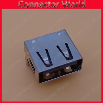 5-100ks/veľa Nových 2.0 USB Konektor pre Toshiba R15 R10 pre Acer ZG5 XG5 USB matka sídlo Medeného plechu nadol