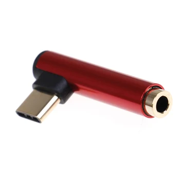 1pc Hliníkovej Zliatiny USB Typu C Muža Na 3.5 mm Jack Samica Slúchadlá Adaptér, Slúchadlá Converter Pre Note3 Mate 10