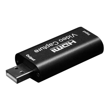 4K Video Capture Karty pomocou Kábla HDMI USB USB2.0, o Nahrávanie Videa pre Streaming PS4 Telefón Hra, DVD Kamery