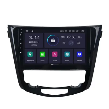 Android 10 PX6 s DSP Carplay IPS Displej Na Nissan X-TRAIL Qashqai roky 2013-2018 IPS Auto multimediálny Prehrávač vedúci jednotky DVD Prehrávač