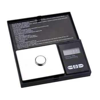 Mini Digital Rozsahu Odbornej Váhy 200 g * * 0.01 g Digital Pocket Stupnice pre Šperky Multifunkčný Nástroj s Hmotnosťou