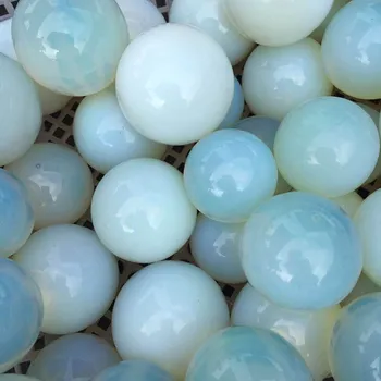 Opal crystal ball prírodný kameň, kremeň minerales drahokamy oblasti liečenie reiki domáce dekorácie