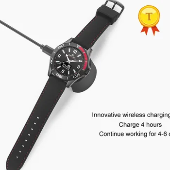 2018 nový vodotesný muž bluetooth smart quartz hodinky telefón hodinky s spanie tracker nabíjateľná dlhý pohotovostný pre ios a android