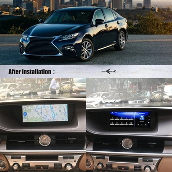 Auto Multimediálny Prehrávač Pre Lexus ES es350 ES200 ES300 ES300h ES250 Android 9 Audio Rádio Stereo autoradio s GPS Vedúci jednotky Obrazovke BT
