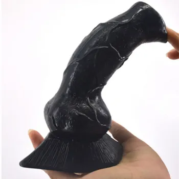 Dlho 18.5 cm big Vlk Penis dlho Psa dildo Simulácia Dilda Análny Plug Žena muž análny plug zvierat penis žena sexuálne hračky