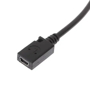 Mini USB Female to Male Micro USB Konektor na Kábel Adaptér pre samsung Smart Telefóny, Tablet Pc, MP3/ MP4