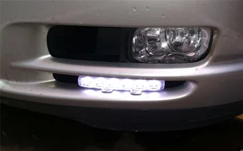 2ks LED motocykel, auto svetlá pre denné svietenie modelovanie anti-fog pre Jeep Renegade Cherokee Wrangler Kompas Patriot