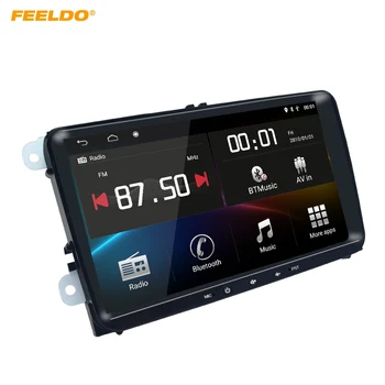 FEELDO 9 Ultra Tenký Android 8.1 Auto Multimediálny Prehrávač S GPS Navi Rádia Pre Škoda Octavia/Seat/Altea/Leon/Tolendo/Alhambra