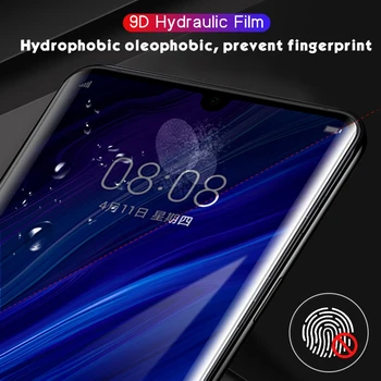 Jasné Hydrogel Fólia Pre Huawei P40 Lite P30 P40 Pro P20 Mäkké Screen Protector Pre Huawei P20 P30 Lite Plný Kryt Ochranný Film