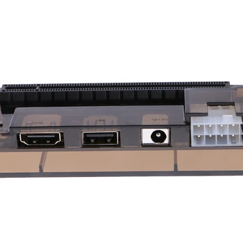 PCI-E Externé Notebooku grafická Karta Dock Stanica ATX Kábel Pre karty Mini PCI-E Rozhranie