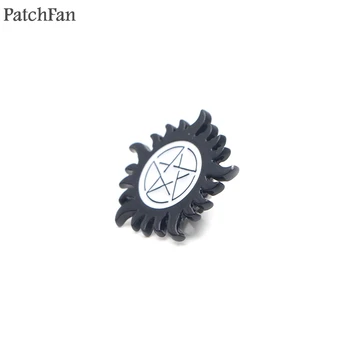 Patchfan Nadprirodzené logo Zinok kolíky para batoh oblečenie kravatu medaila za tričko insígnie odznaky, brošne pre mužov, ženy A0978
