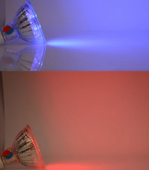 LED reflektor, 12v MR11 modré farebné červené pozornosti MR11 220v modrá MR16 12v MR11 červená 12v MR11 zelená 12v 220v MR16 modrá pozornosti