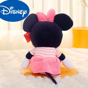 Pôvodné 30 cm Disney Mickey Mouse, Minnie Zvierat Steh Plnené Plyšové Hračky, Bábiky Vianočný Darček k Narodeninám Pre Deti detský Dievča Fr