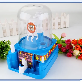 Detský Mini-Manuál Candy Klip Stroj Chytiť Loptu Interaktívne Hry, Vzdelávacie Hračka Dieťa Desktop toys