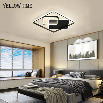 110V 220V Moderné LED Stropné svietidlo Pre Obývacej izby, Spálne, Jedáleň, Kuchyňa Foyer Black Luster Stropné Lampy, Svietidlá