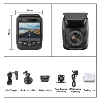 Automobilové DVR Kameru 1080HD Nočné Videnie Dash Cam Wifi Auto Fotoaparát Automaticky Záznamník G-senzor video Rekordér Auto Registrator Dvr Dash Cam
