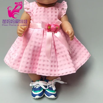 Bábiky oblečenie pre 43 cm baby doll dress leginy pre 18-palcové dievča bábiku obliecť deti narodeninám hrať hračky nosenie