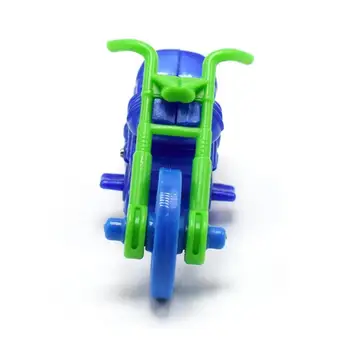 1PC Deti DIY Mini Motocykel Model Buliding Baby Puzzle Montáž Hračky pre Deti, Chlapci, Dievčatá, Narodeniny, Vianoce, Darčeky Náhodné Farby