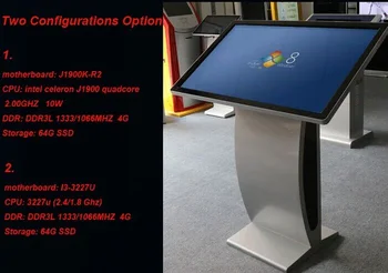 Wifi touch screen HD tablet pc kiosk 32
