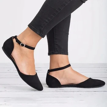 Ženy bytov ležérne topánky sexy ukázal prst pohodlné baletné topánky dámske jarné letné módy leopard ženská obuv