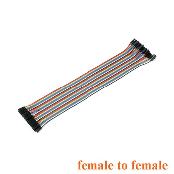 Jumper drôt 40Pcs 30 cm žien a žien jumper drôt, kábel pre Arduino