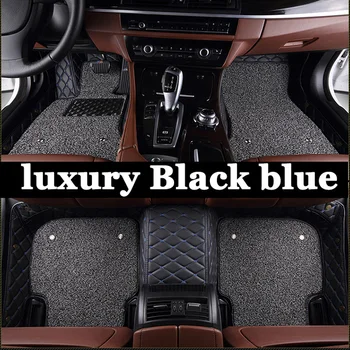Custom fit auto podlahové rohože pre Cadillac ATS CTS XTS SRX SLS Escalade 5D všetkých poveternostných koberec, podlahové fólie