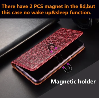 Top triedy skutočné cowhide kožené magnetické telefón prípade OPPO Reno 3 Pro 5G flip puzdro pre Reno 3 5G phone bag je v slote karty držiteľ