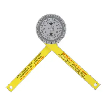 Dial Uhlomeru Tesárstvo Úrovni Uhol Rozchod Pravítko s Vysokou Presnosťou Goniometer Inclinometer ABS Meracie Prístroje