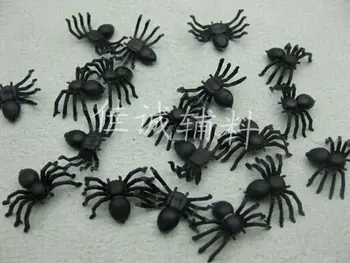 20PCS/Veľa Halloween Strašidelný Dom Prop Stôl Dekorácie Plastové Umelé Simulácia zábavné Spider Trik Srandu Hračka Strany