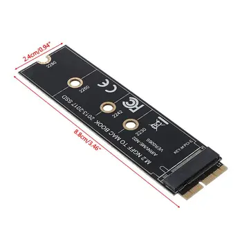 M. 2 PCIE NVME SSD Adaptér Converter Karty pre Apple Air PRO 2013-2016 SSD Príslušenstvo Súprava