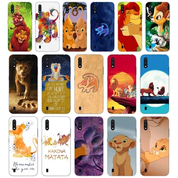 73 lion king simba Mäkké Silikónové Tpu Kryt telefón puzdro pre Samsung Galaxy A01 A10 2019 A20 A20E A20S M11 M21 prípade