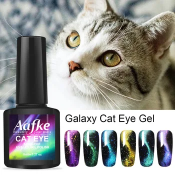 8ml Hviezdne Nebo 3D Cat Eye Gel Polish Soak Off Magnetické laky na Nechty UV Gel Nail Art Gel Lak Manikúra Dizajn ZJJ3036