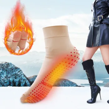 Zimná Tepelná Ponožky Aluminized Vlákien Zahustiť Super Mäkké Pohodlie Ponožky Udržať Nohy V Teple Thermosocks Ponožky Vlastné Kúrenie Calcetines