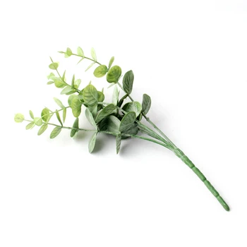1pc 27 cm Umelé Peniaze List pre Domáce Kancelárie Dekorácia Umelé Zelená Rastlina Pobočiek Kvet Strany Vianočné Príslušenstvo