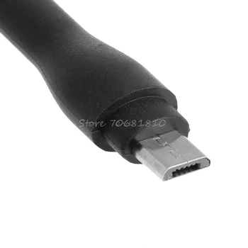Prenosné, Flexibilné USB Mini Chladiaci Ventilátor Chladiča Pre Android Telefón, Notebook Ploche Drop Shipping