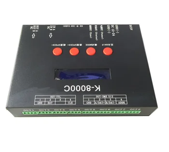 Ingelligent Osvetlenie Riešenie T-8000 Programovateľné LED RGB 8192 Pixelov Radič K-8000C