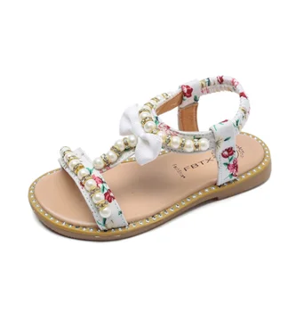 Deti Sandále Dievčatá Topánky Nové Letné Bowknot Plážové Sandále Módne Princezná Dievčatá Sandály Deti Diamond Sandále Pre Dievčatá