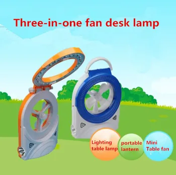 Nabíjanie multifunkčné led mini ventilátor svetlo študentské koľaje oko lampa domov cestovného ruchu stlmiť s prenosné lampy