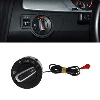Svetelný Senzor Automaticky Hlavu Svetlometu Prepínač Pre VW Golf 5 6 MK5 MK6 Tiguan Touran
